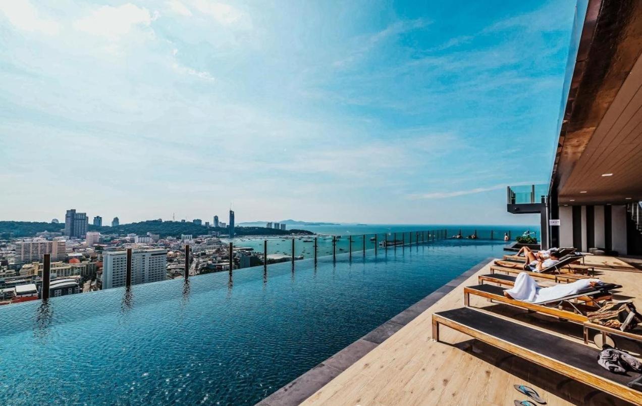 Great Location With Infinity Pool -Central Pattaya Apartment ภายนอก รูปภาพ